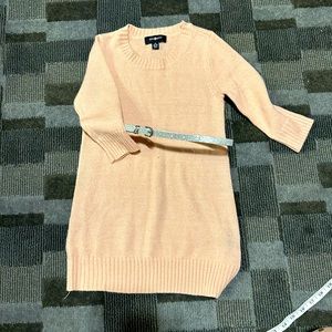 Girls pink sweater size 10